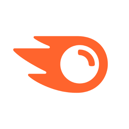 SEMrush dashboard displaying SEO analytics, keyword tracking, and competitor analysis